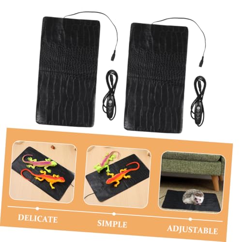 Alfombrilla Calefactora USB para Mascotas y Reptiles 2pcs miniatura 3