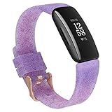 KOREDA Compatible with Fitbit Inspire/Inspire HR/Inspire 2 Bands for Women Men, Soft Shiny Bling...