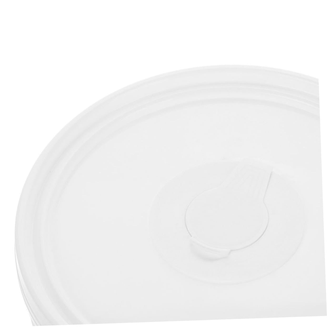 Conteneur de Lingettes Rechargeable 10 L en Plastique Blanc