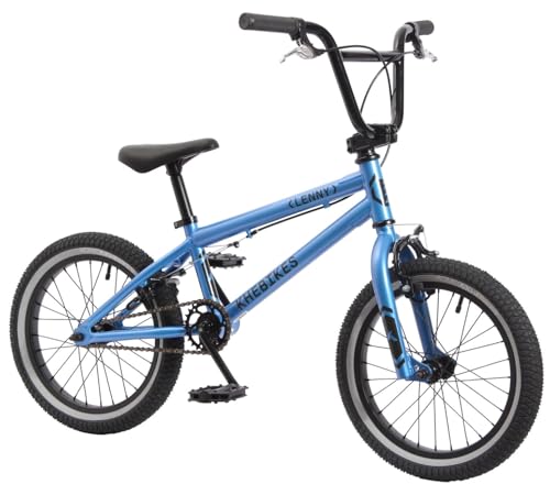 KHEbikes KHE Lenny Bicicleta BMX de 16 pulgadas – 9,4 kg ligera – Niños Freestyle BMX a partir...