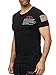Produktbild Red Bridge Herren T-Shirt NASA Logo USA Spaceshuttle Baumwolle Rundhals M1295 Schwarz XL