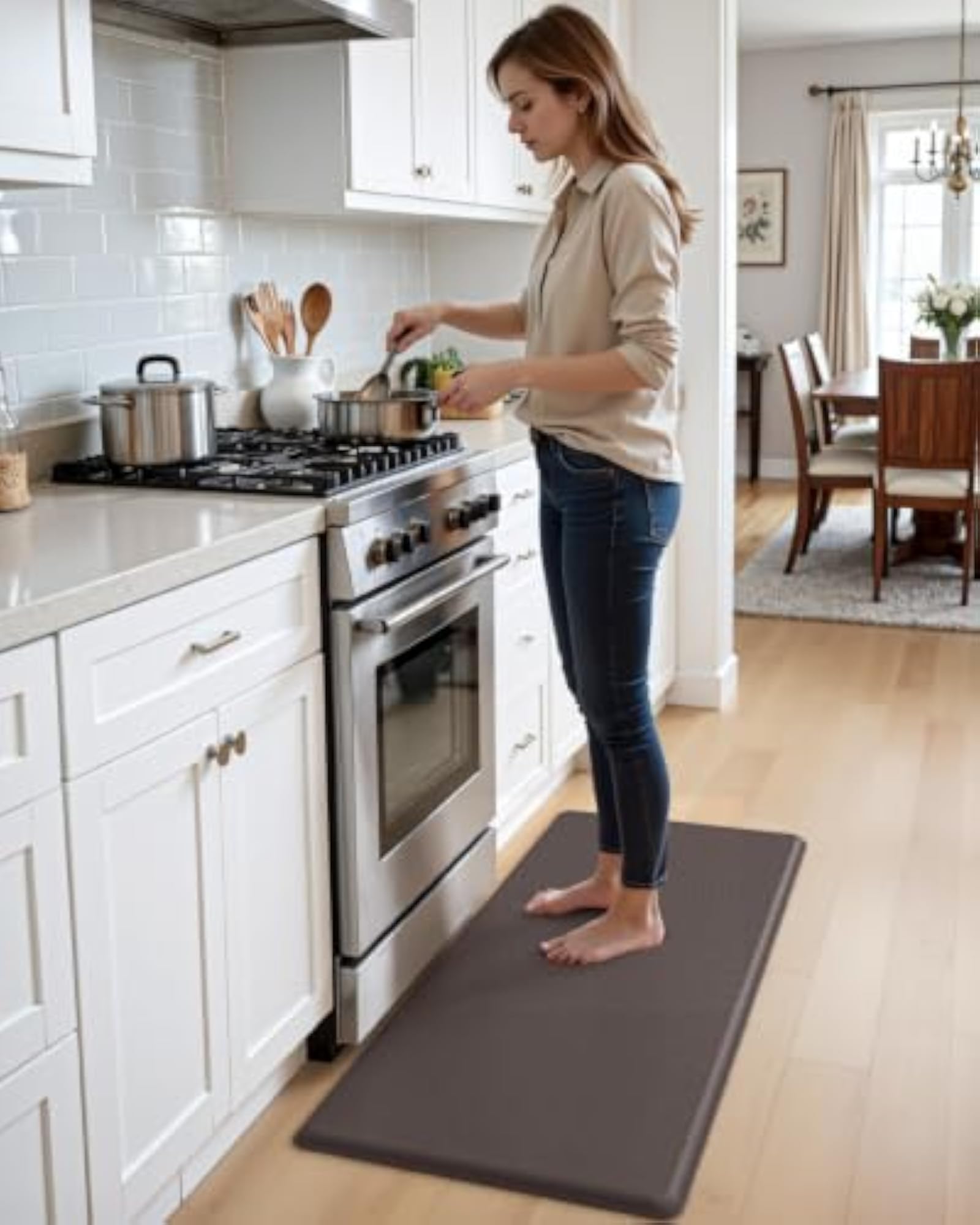 Anti Fatigue Kitchen Floor Mat Cushioned Standing Runner