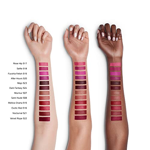 Shiseido Modernmatte Powder Lipstick, Murmur 507 - Full-Coverage, Non-Drying Matte Lipstick - Weightless, Long-Lasting Color - 8-Hour Coverage #TOP2