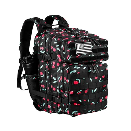 Image of LHI Tactical Military Backpack for Men and Women 25L /35L Army Assault Pack Bag Small Rucksack with Bottle Holder