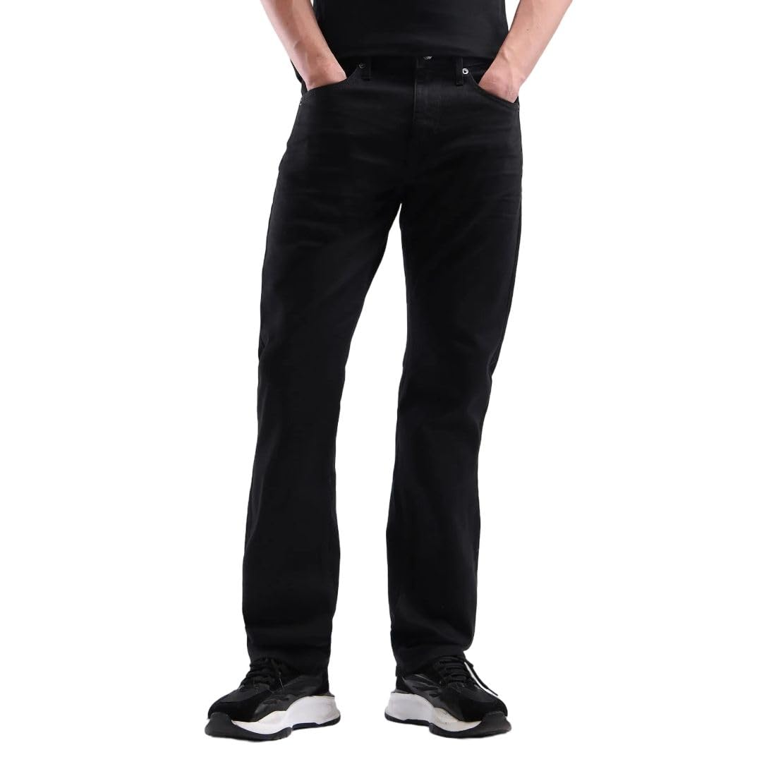 flying machine Men's Straight Fit Jeans| Solid | Mid Rise | Stretchable | Jeans for Man-picture-40