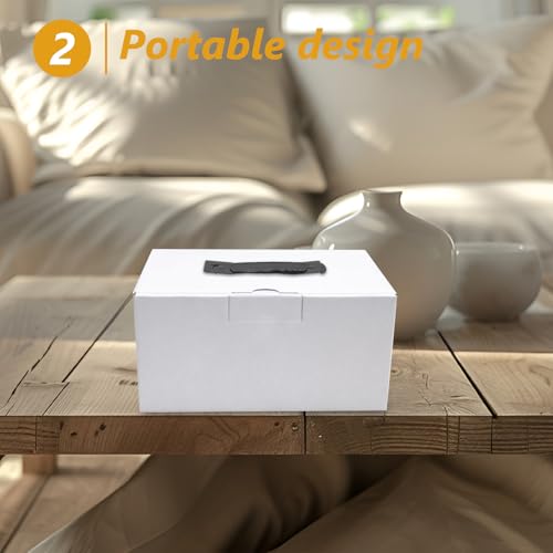 Image of ULTECHNOVO Heavy Duty Plastic Box Handles for Cardboard Boxes, Ergonomic Black Carry for Moving, Shipping & Packaging, Replacement Lift Handles for Corrugated Cartons and Gift Boxes