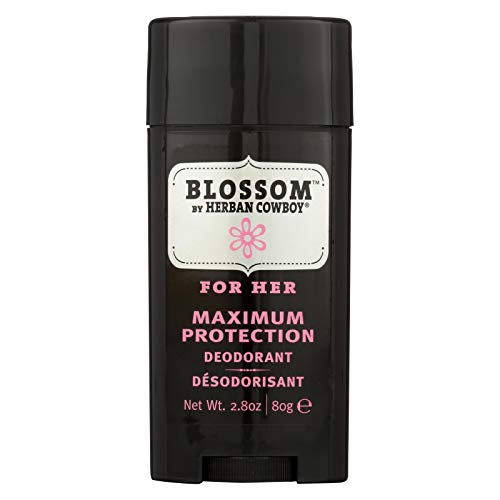 Herban Cowboy Maximum Protection Deodorant - Blossom for Her 2.8 oz (80 Grams) Stick(S)