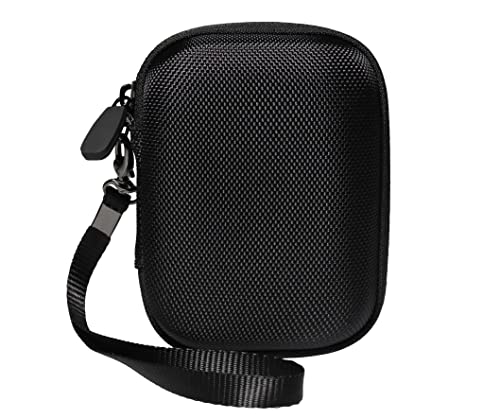 Alltravel Organizing Case for Magnetic Wireless Portable Charger, compatible with Xoxixl, ESTAVEL, YLLZI, Bohuma (Black)