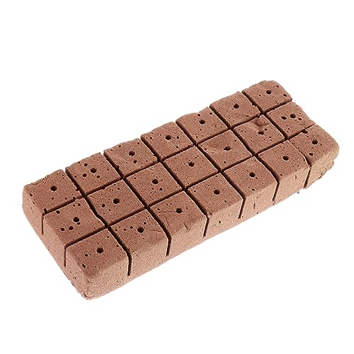 Gogogmee 20piezas Bloque De Sustrato Para Plántulas De Corte Unidades Para De Flores y Jardinería Mini Bloque De Fertilizante Para Plantas