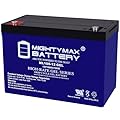 Mighty Max Battery ML100-12GEL - 12 Volt 100 AH, GEL Type, Internal Thread (INT) Terminal, Rechargeable SLA AGM Battery