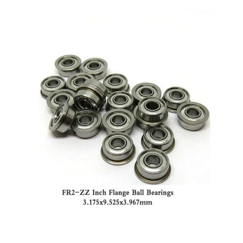 Roulement à billes FR2ZZ en acier chromé de précision 3,175 mm - 3
