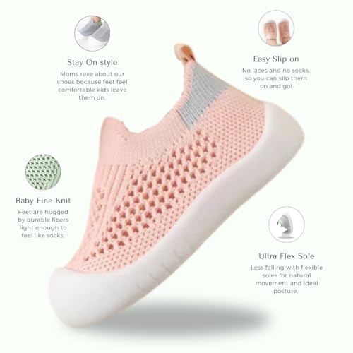 HARTS Sidekick Flex Sole Toddler Sneakers - Washable, Flexible, Stay on Design - for Boys and Girls2