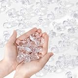 36 Acrylic Pacifiers for Baby Shower Game, 1.75 Inch Cute Baby Shower Pacifiers, Clear Pacifiers for Baby Shower Decoration DIY, Gender Reveal Party Table Scatter, Baby Shower Favors (Clear)