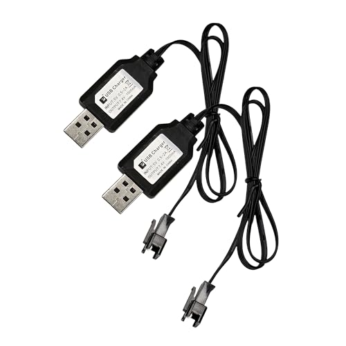 7.4V SM-3PIN RC Car Charger for Li-Ion Battery | Fast Charging & Overcharge Protection | Compatible...