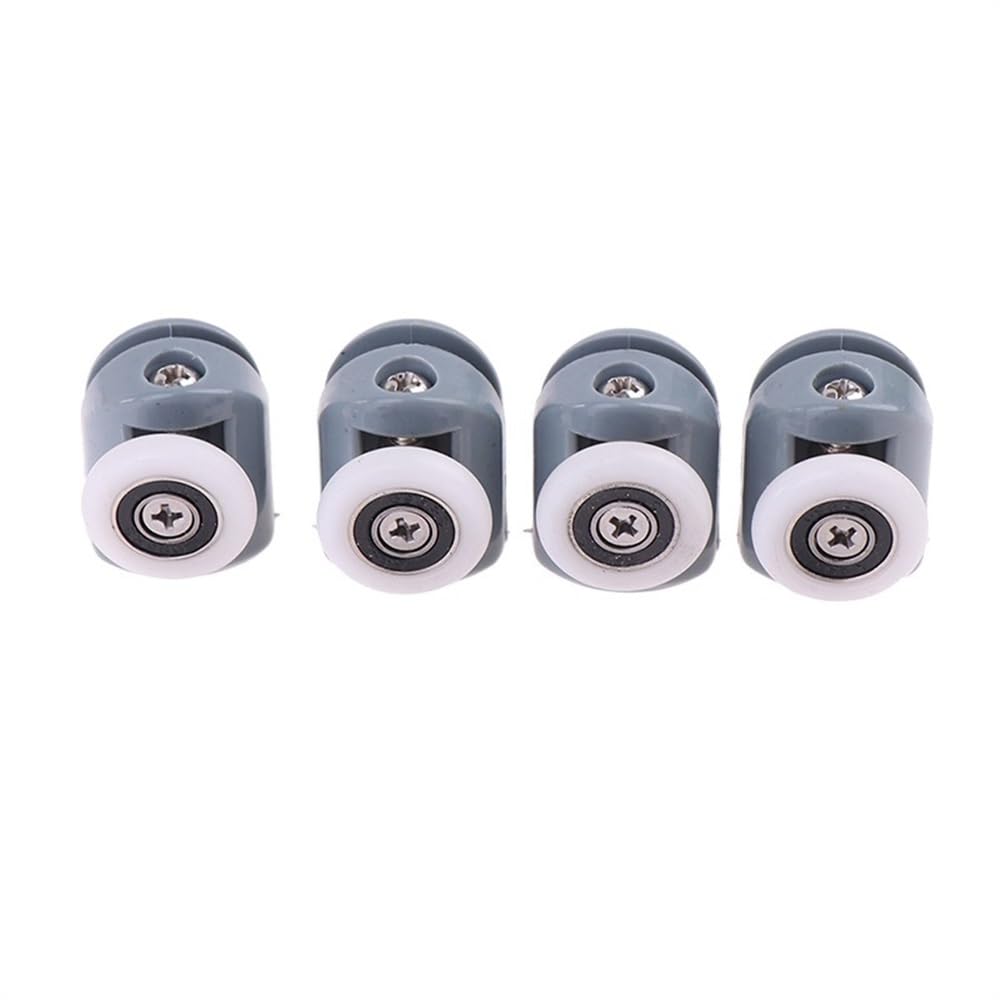 Shower Door Rollers 4pcs/lot Shower Rooms Cabins Pulley Room Roller Runners Wheels Pulleys Glass Sliding Door(A)