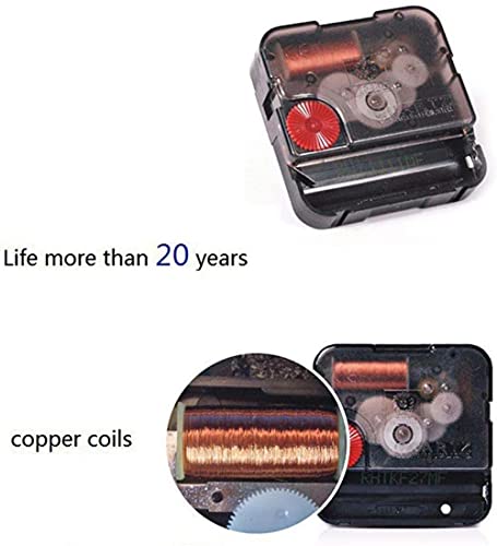 Ferry Anchor Flip Wall Clock Auto Flip Modern Ocean Mediterranean Home Decoration Watch Clock Metal Vintage Wooden Anchor Living Room Decoration Clock Mute Quartz Clock Black-1010 #TOP4