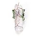 Jovivi Healing Crystal Stone Necklace Wire Wrapped Raw Clear Crystal Quartz Pendant Gemstone Chakra Necklace for Women Mother's Day Gifts