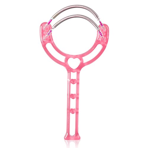 guohanfsh Facial Hair Spring Remover Stick Removal Plastic Face Roller Threading Beauty Tool Handheld Epilator Random Color