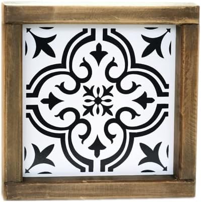 SIMPLY ANI Farmhouse Tile Signs Kitchen Decor¡­