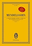 A Midsummer Night's Dream: 5 Orchestral Pieces. op. 61. orchestra. Partition d'étude....
