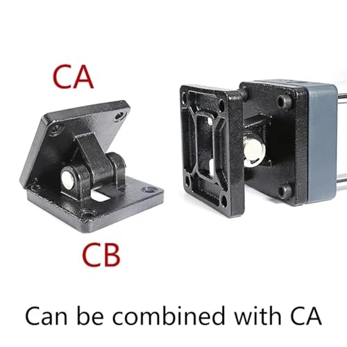 Soporte de cilindro SC63 con base fija CA y conector de doble oreja 4