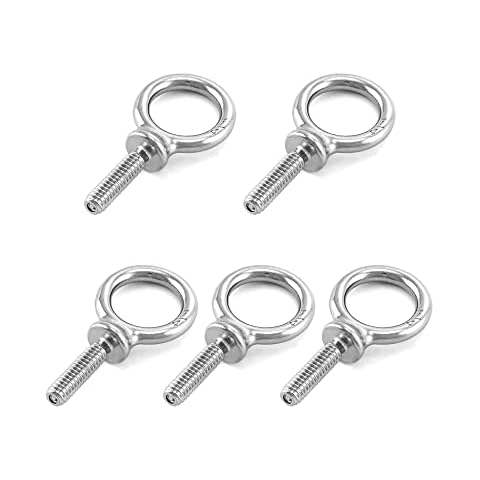 QWORK 1/4" Marine Grade Eyebolts Cover