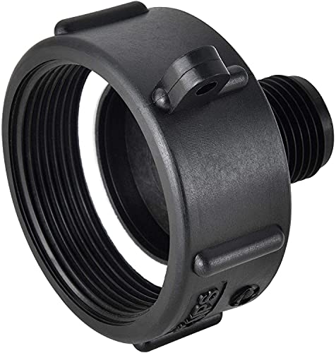 Cute 4 U 275 330 G Ibc Tote Tank Food Grade Drain Adapter Fine Thrd 2 Nptx Male G Hose