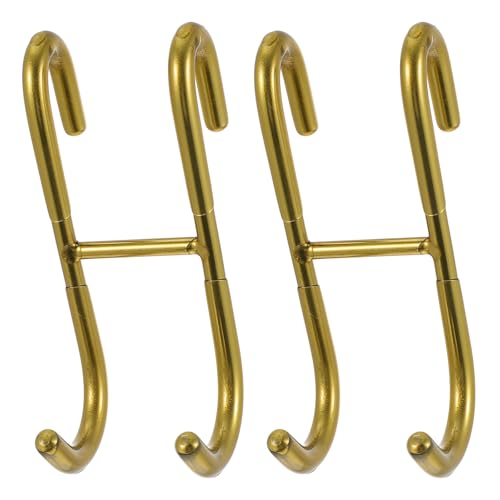 Gadpiparty 2piezas Gancho de Almacenamiento sin Taladro de Acero Inoxidable Resistente y Duradero de Unidades para Colgar Puerta para Baño y Cocina