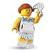 Lego: Minifigures Series 3 > Female Tennis Player Mini-Figure