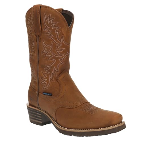 ARIAT Men's Hybrid Roughstock Square Toe Waterproof Cowboy Boot Western2