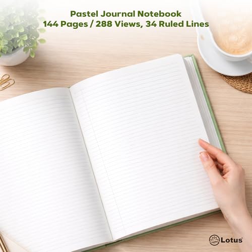 Carnets pastel Lotus en papier à lettre 70 g/m² de qualité