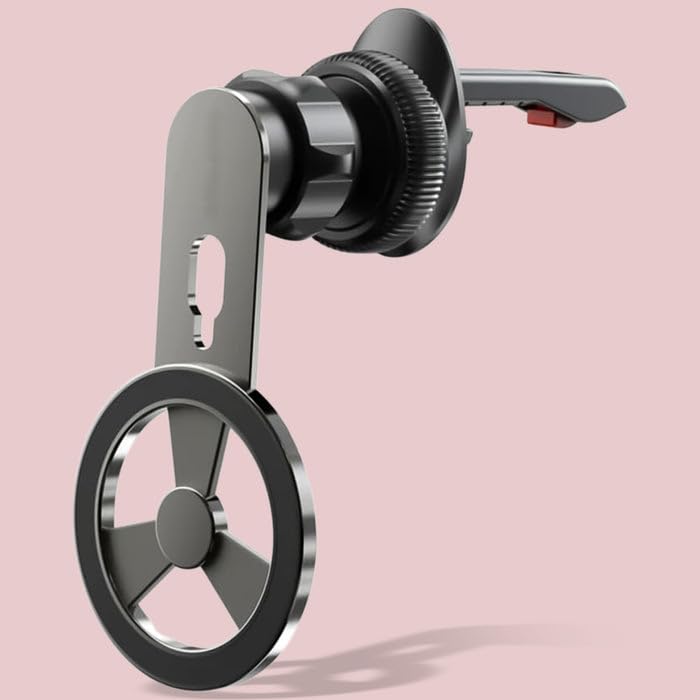 360° Rotatable & Foldable Air Vent Magnetic Phone Holder (1 Pc)-image-27