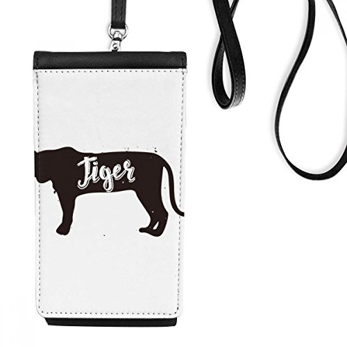 Porte-monnaie tigre noir et blanc : un cadeau utile et chic