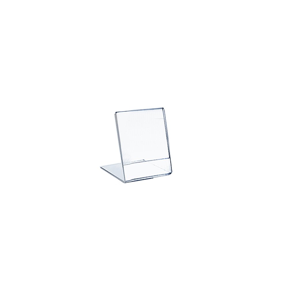 Azar pantallas 112758 3,5 "W x 5.5" H vertical en forma de L SIGN Holder- 10pk