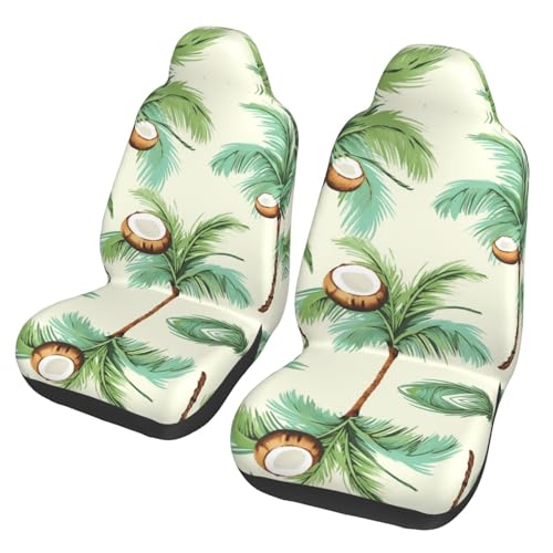 Housse de siège de voiture universelle imperméable lot de 2 protège siège auto été