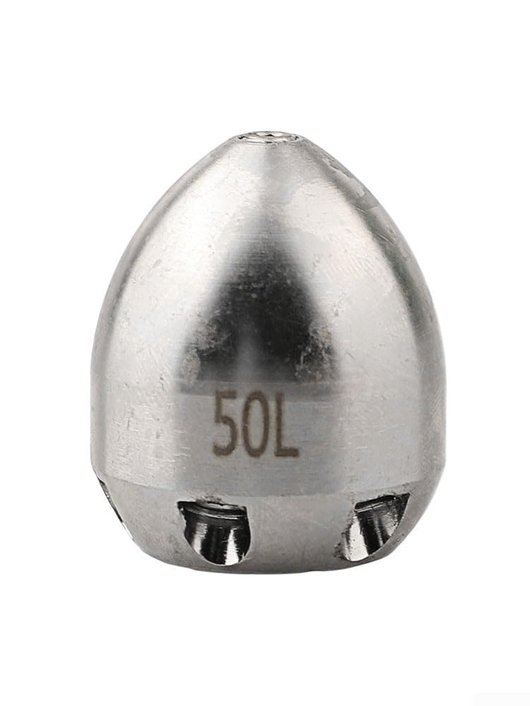 Boquilla de limpieza, limpiador de alta presión desatascador de alcantarillado Boquilla 50/83/100L, frontal 1 trasera 6 1/2 pulgadas tubería canal de agua de mina (50L)