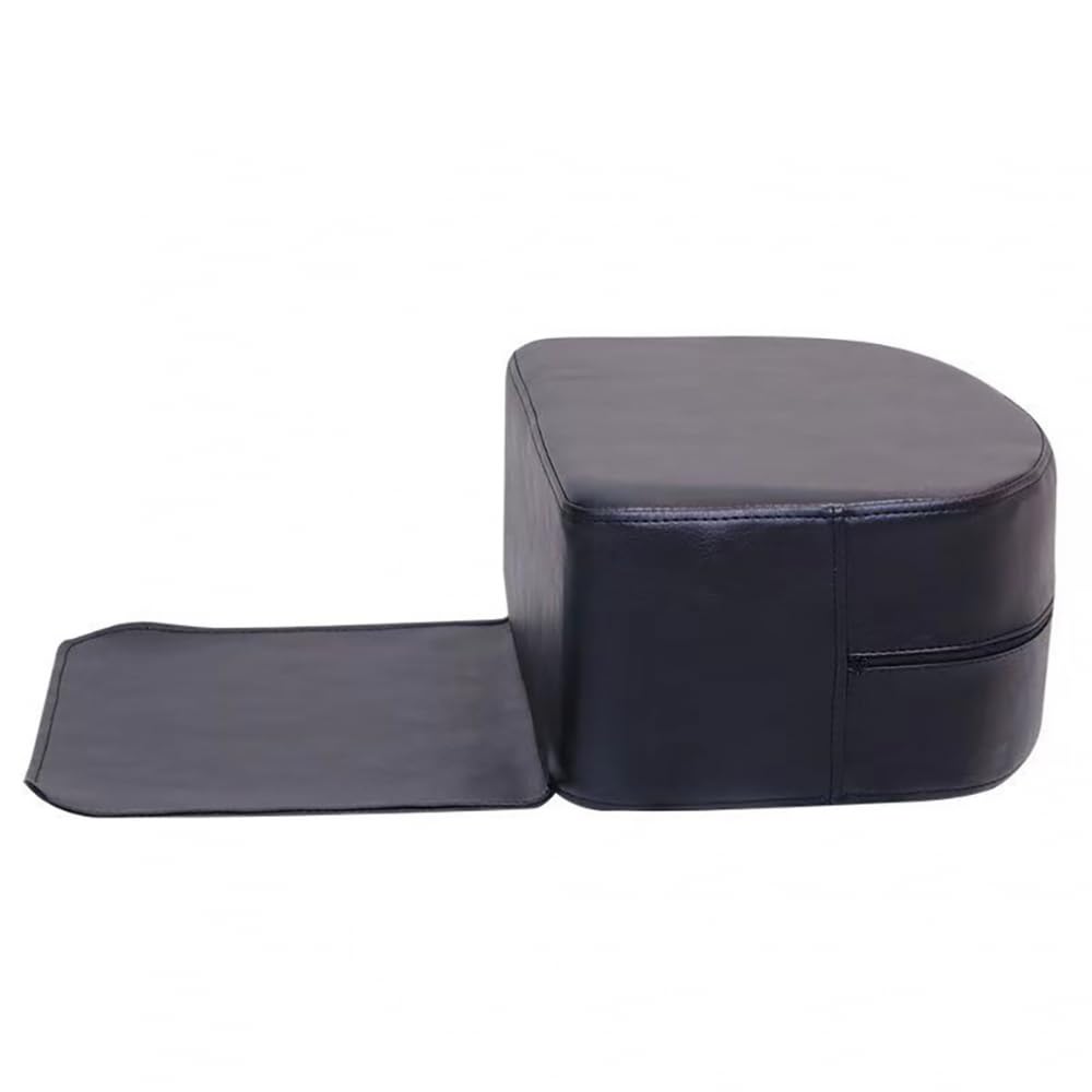 Seggiolino per sedia da pranzo, in PU, lavabile, doppia cintura di sicurezza, fondo antiscivolo, per bambini, portatile, da viaggio, per neonati e bambini
