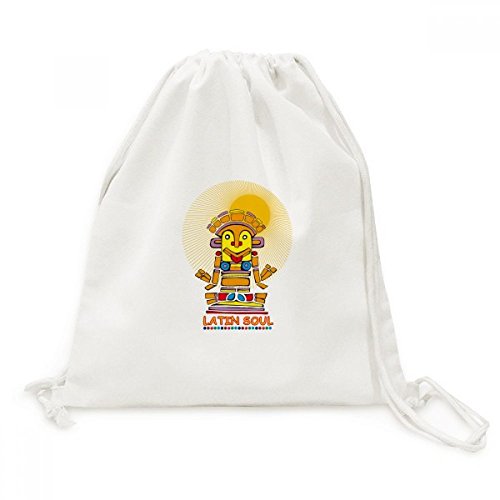 Sac à dos cordon Egypte Ancienne de voyage en toile imprimée