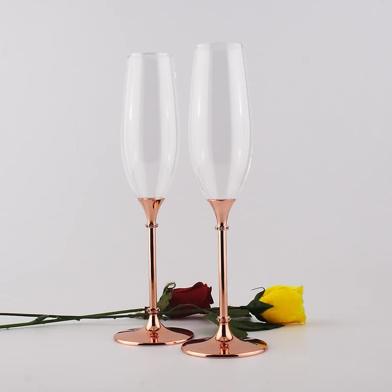 Copas de champán de boda como regalo ideal para aniversarios de novios 5