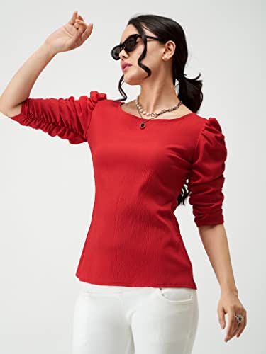 Image of AASK Casual Solid Women Top