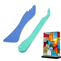 Stained Glass Foiler, Handheld Glass Foiler, 5.04x1.06x0.08 inches Precision Crafting Supplies, Portable Foiling Tool, Small Glassware Art Hydrofoil for Foil Craft Projects