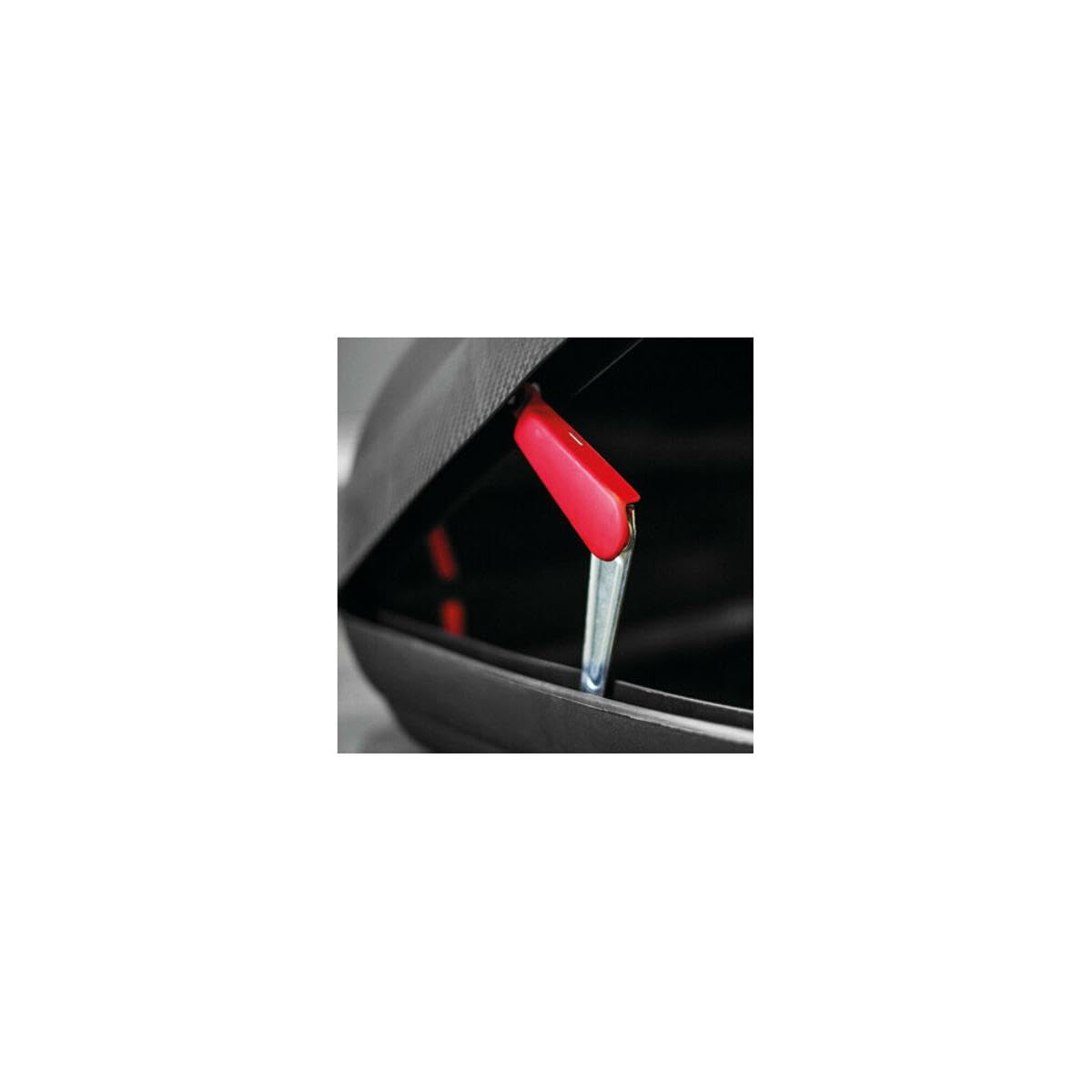 Accessori auto Shop RAICAR 60134 Gran-Pree, Box tetto Portapacchi in polipropilene, 400 litri – Nero Carbon