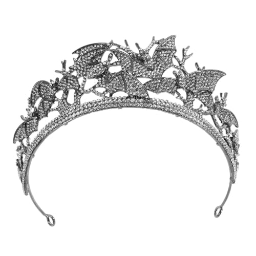 Tiara de mujer para fiestas temáticas y eventos de halloween con diseño retro Toyvian