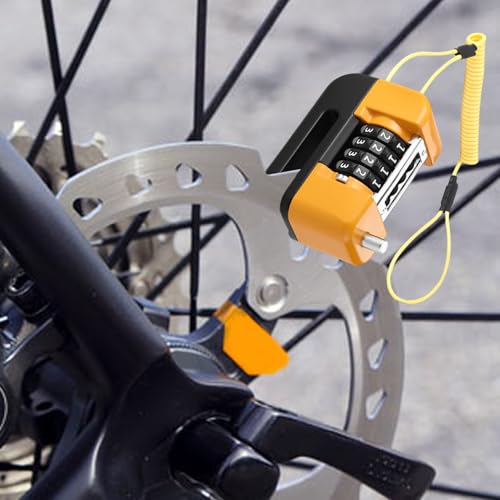 Antivol de frein de vélo à code avec système étanche - 3