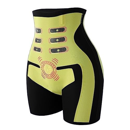 Tummy and Hip Lift Pants, High Waisted Tummy Control Pants Butt Lifter Shapewear Seamless Body Shaper (Color : Black, Size : Large)