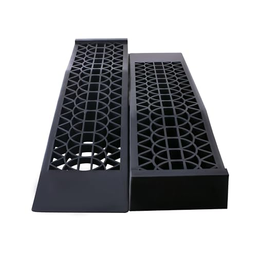 ONLISUM Rampa de carga pesada de 2 piezas con capacidad de carga 3T, rampa de carga para coches y vehículos