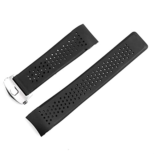 [OGXCSPLZW] vXgbv 20MM 22MM X|[c o[ VR NVbN h voh Xgbv J[uGh uXbg Y pXgbv(1 Silver Buckle 22mm)