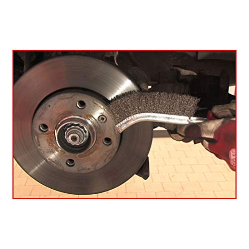 KS Tools 201.2301 Allzweck-Edelstahl-Drahtbürste, 250 mm, one size