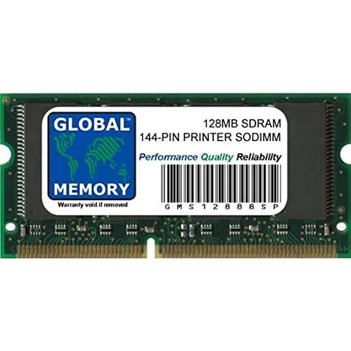 Memoria RAM de 128MB y 144 pines para evitar atascos de datos en impresoras