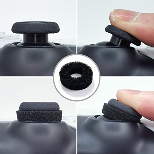 ZHI-NYLLDJS PS5/4対応 Switch1/2 プロ コントローラーに対応 Xbox SX/SS/One対応 スティック保護リング コントローラー アシストリング 収納ケース付き(イージーアシストリングｘ5個＆ソフトアシストリングｘ5個＆ハードアシストリングｘ5個)
